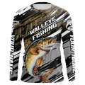 Walleye Fishing Camo Long Sleeve Fishing, Custom Walleye Tournament Fishing
