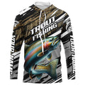 Rainbow Trout Fishing Camo Long Sleeve Fishing, Custom Steelhead Fishing