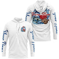 Custom Texas Slam Long Sleeve Fishing, Texas Trio Redfish, Trout, Flounder Fishing
