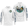 Custom Angry Yellowfin Tuna Fishing, Tuna Long sleeve performance Fishing