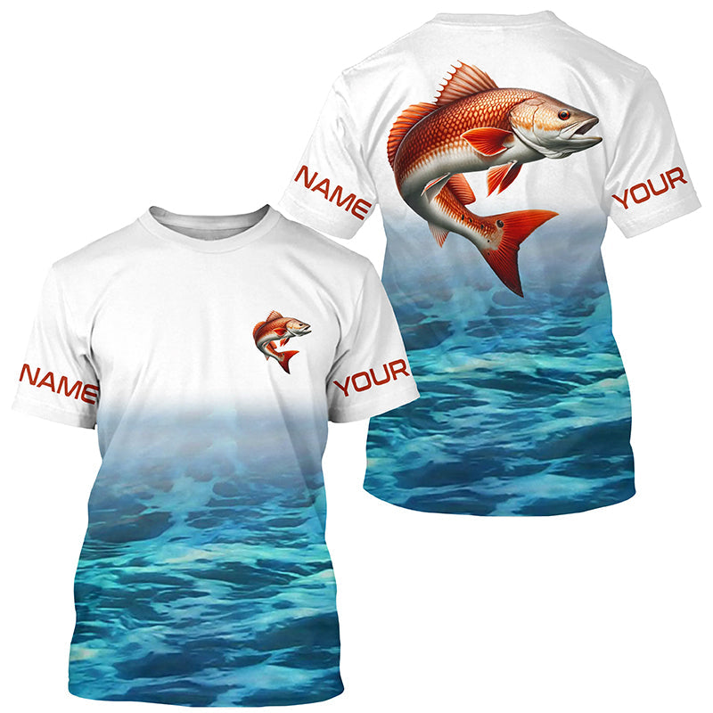 Personalized Redfish Fishing, Redfish Puppy Drum Saltwater Tournament Fishing