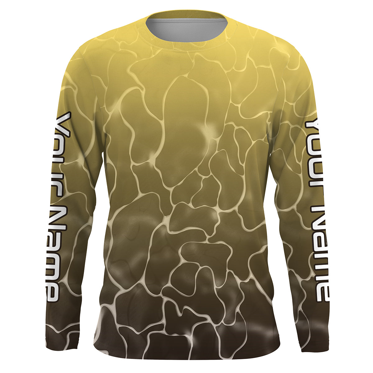 Walleye Fish skin Custom Long sleeve performance Fishing, Walleye Fishing