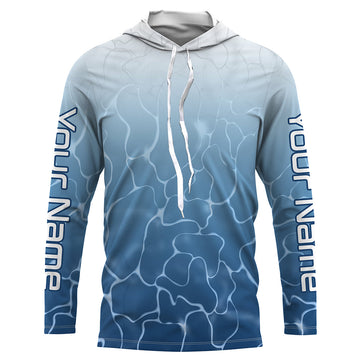 King Mackerel Fish skin Custom Long sleeve performance Fishing, Kingfish Fishing