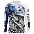 Personalized Crappie Long Sleeve Tournament Fishing, Crappie Fishing Fishing Gifts