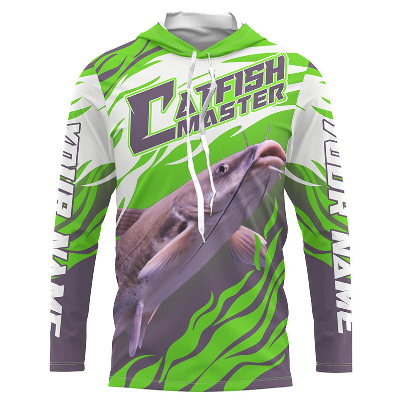 Chanel Catfish Fishing Custom Uv Long Sleeve Fishing, Catfish Master Tournament Fishing