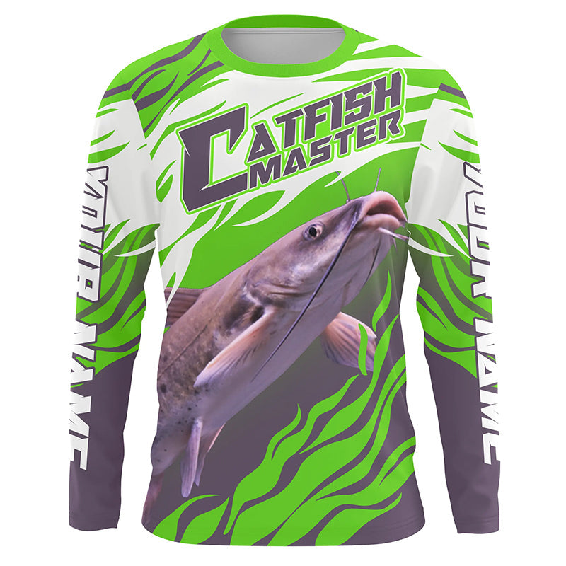 Chanel Catfish Fishing Custom Uv Long Sleeve Fishing, Catfish Master Tournament Fishing