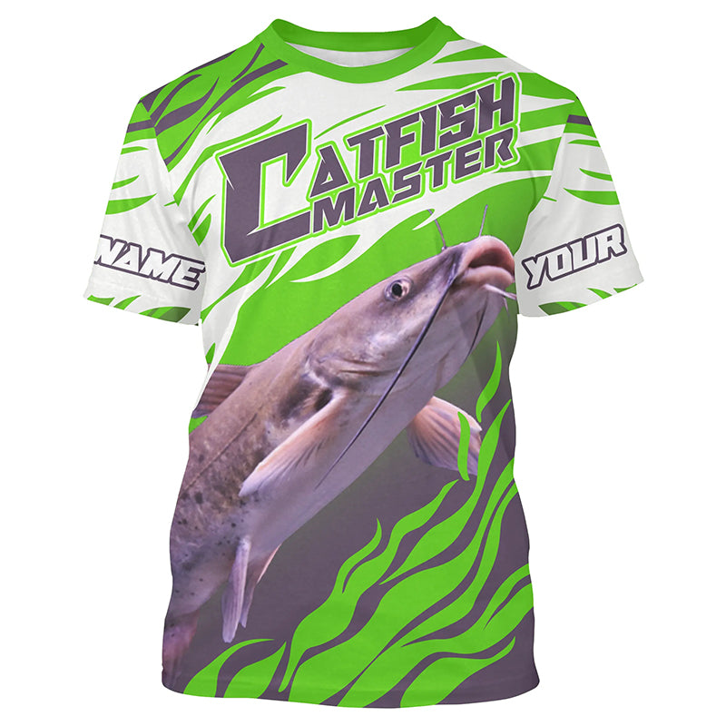 Chanel Catfish Fishing Custom Uv Long Sleeve Fishing, Catfish Master Tournament Fishing