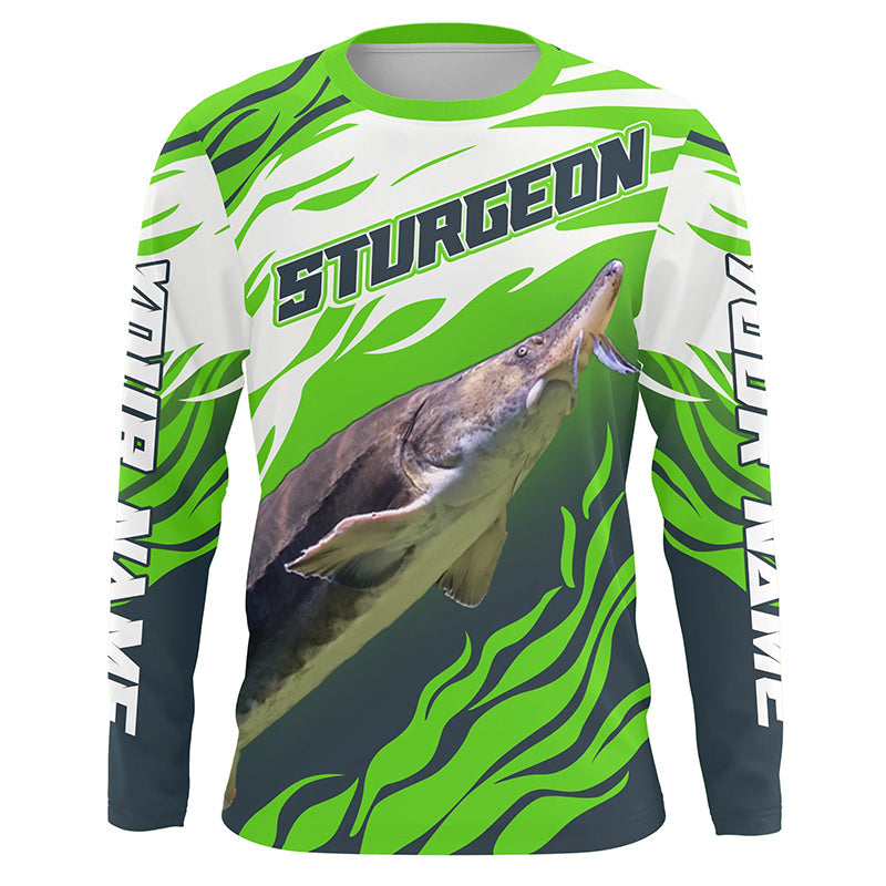 Custom Sturgeon Long Sleeve Performance Fishing, Sturgeon Master Tournament Fishing