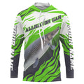 Alligator Gar Master Custom Uv Long Sleeve Fishing, Gar Tournament Fishing