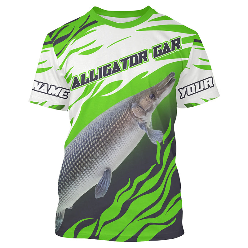 Alligator Gar Master Custom Uv Long Sleeve Fishing, Gar Tournament Fishing