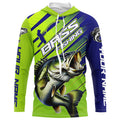 Custom Largemouth Bass Fishing Uv Protection Long Sleeve, Bass Tournament Fishing