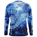 Custom Thunder Storm Compass Long Sleeve Performance Fishing, Deep Sea Fishing