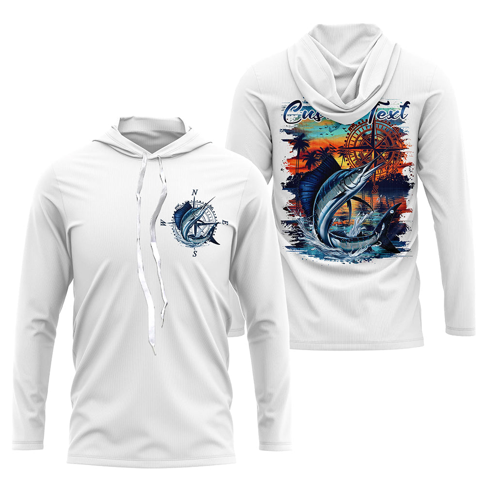 Custom Sailfish Fishing Long Seeve Sport Fishing, Saltwater Performance Fishing