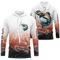 Rainbow Trout Fishing Long Sleeve Tournament, Custom Trout Fly Fishing Apparel
