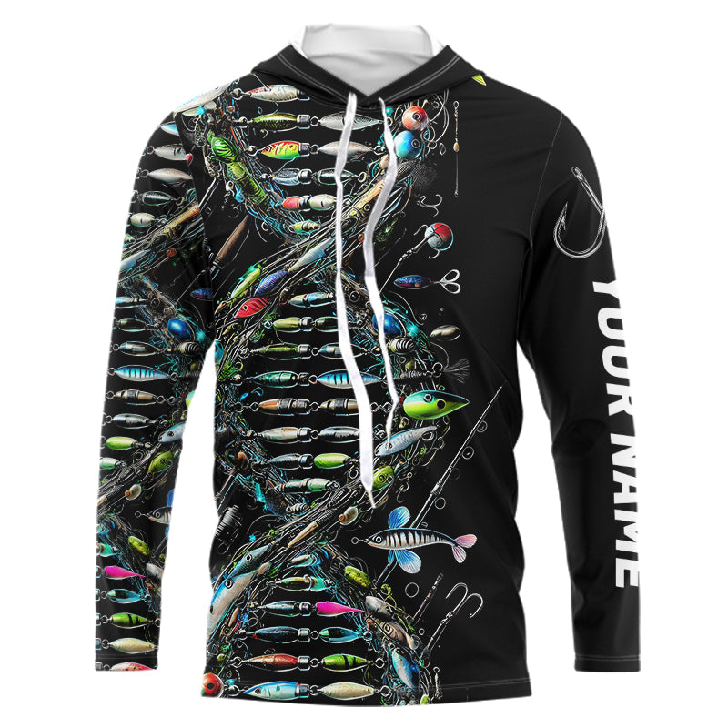 Fishing DNA Custom Long Sleeve UV Protection Performance Fishing