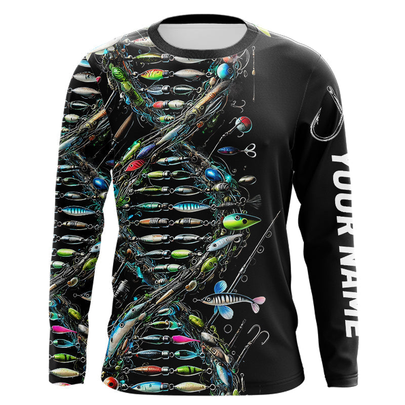 Fishing DNA Custom Long Sleeve UV Protection Performance Fishing