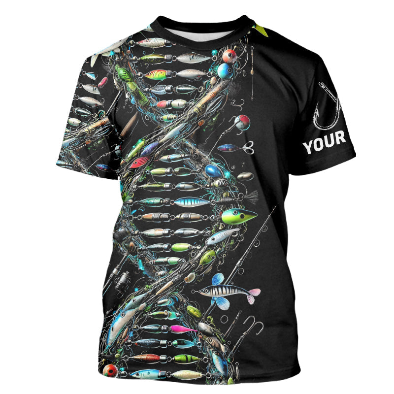 Fishing DNA Custom Long Sleeve UV Protection Performance Fishing