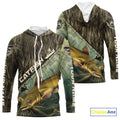 Grass Camo Custom Catfish Fishing Tournament UV Protection Fishing T-Shirts