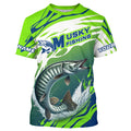 Musky Fishing Custom Long Sleeve Fishing, Muskie Fishing Tournament Fishing