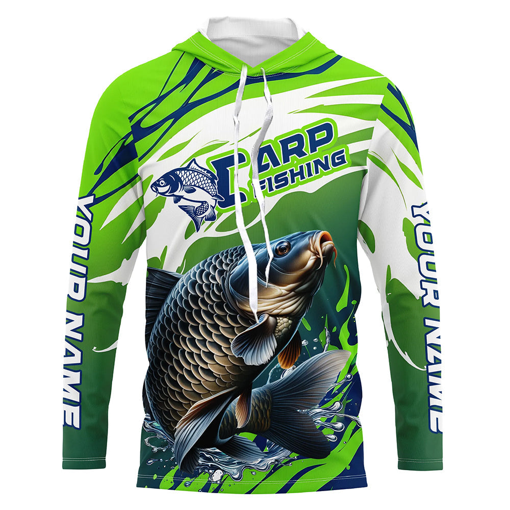 Carp Fishing Custom Long Sleeve Fishing, Carp Fishing Tournament Fishing