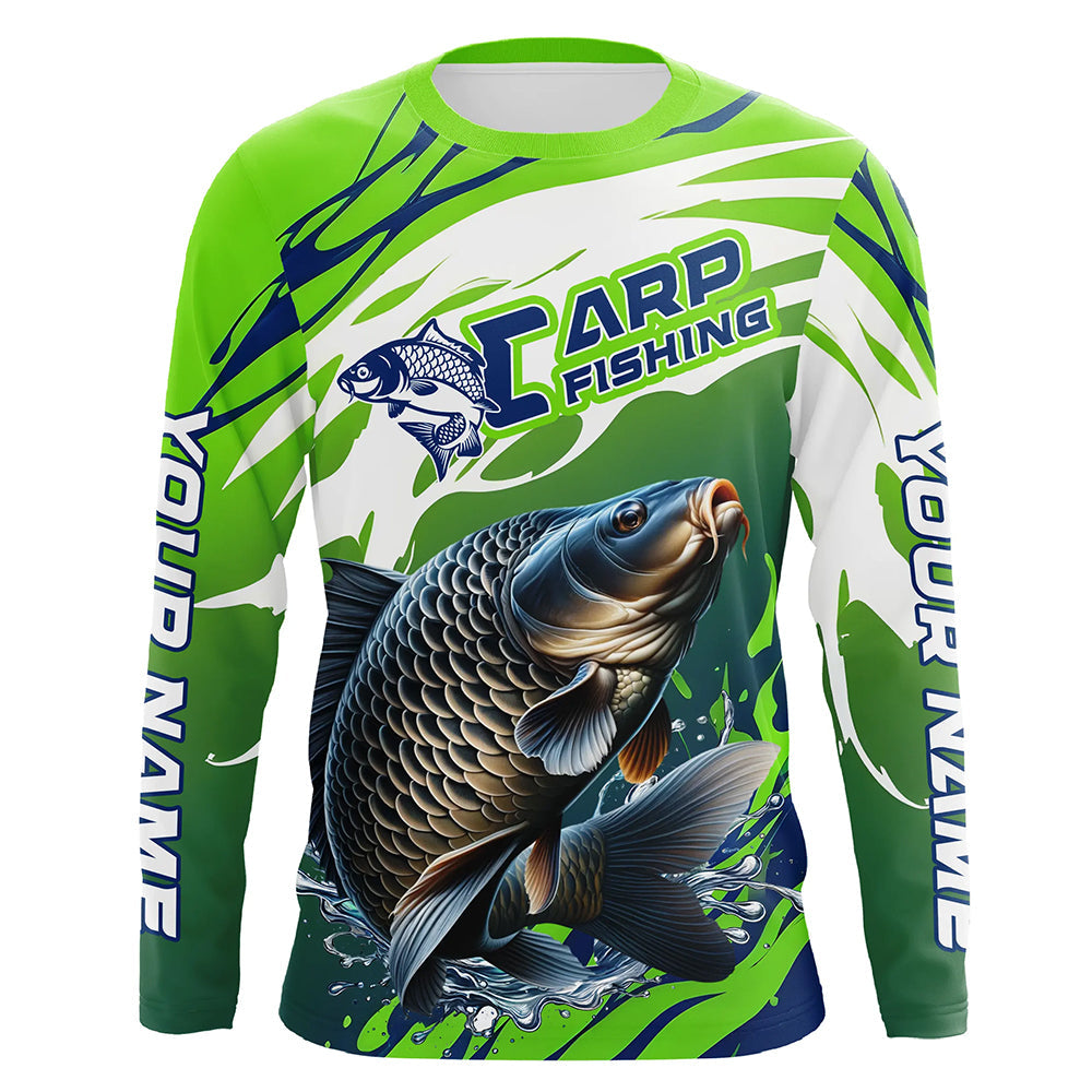 Carp Fishing Custom Long Sleeve Fishing, Carp Fishing Tournament Fishing