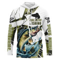 Wallyee Fishing Custom Long Sleeve Tournament, Fishing Camo Walleye Fisherman