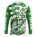 Custom St Patrick'S Day American Flag Crappie Fishing, Patriotic Crappie Fishing