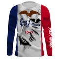 Iowa Flag 3D Fish Hook UV protection custom long sleeves fishing apparel gifts IPHW478