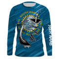 South Dakota Flag 3D Fish hook UV protection Custom long sleeve performance Fishing fishing apparel IPHW512