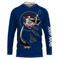 Utah Flag 3D Fish hook UV protection Custom long sleeve performance Fishing fishing apparel IPHW513