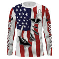 The rodfather Fish hook American Flag, Personalized father's day Fishing gifts