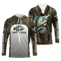 Crappie Fishing Grass Camo Custom Long Sleeve Fishing, Crappie Tournament Fishing