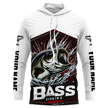 Custom Largemouth Bass Fishing, Bass Long Sleeve Tournament Fishing And Women