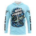 Custom Largremouth Bass Long Sleeve Tournament Fishing, Uv Protection Bass Fishing
