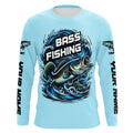 Custom Largremouth Bass Long Sleeve Tournament Fishing, Uv Protection Bass Fishing