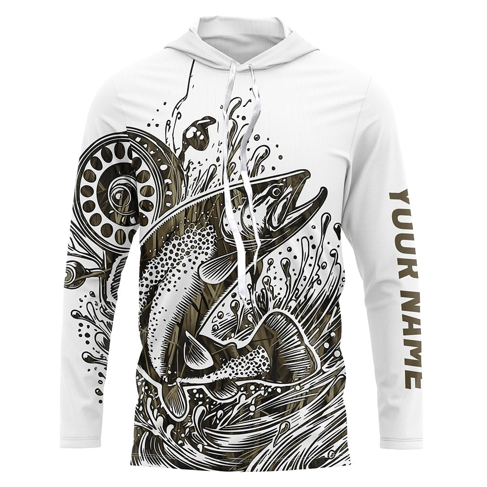 Custom Trout Fly Fishing, Grass Lake Camouflage Trout Fishing