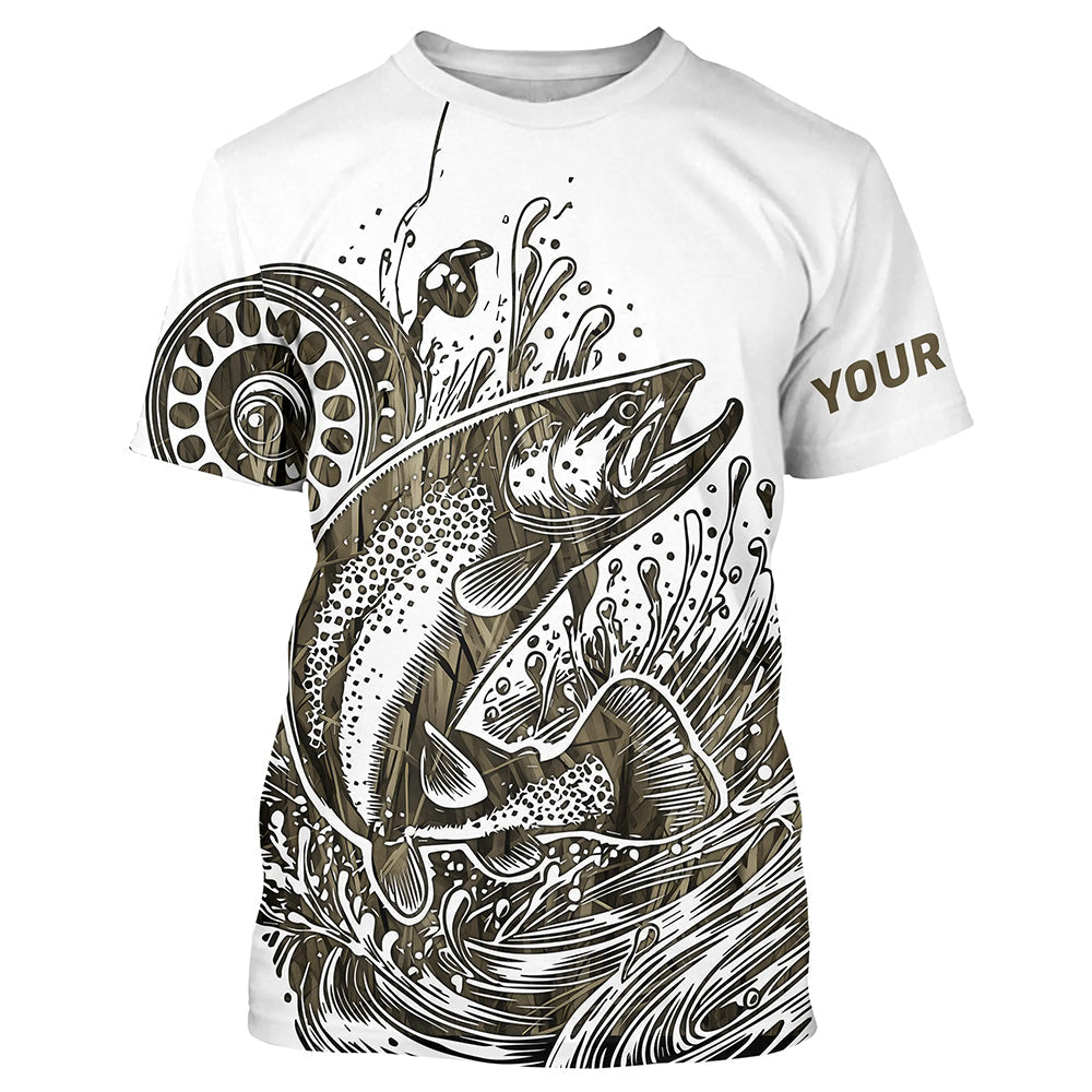 Custom Trout Fly Fishing, Grass Lake Camouflage Trout Fishing