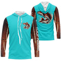Redfish Puppy Drum Fishing Custom Performance Long Sleeve Uv Protection, Saltwater Fishing