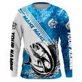 Mahi Mahi Fishing Custom Long Sleeve Performance, Saltwater Mahimahi Fishing