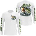 Personalized Largemouth Bass Fishing Long Sleeve Tournament Fishing, Bass Fishing