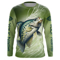 Crappie Fishing Custom Long Sleeve Tournament, Crappie Skin Fishing