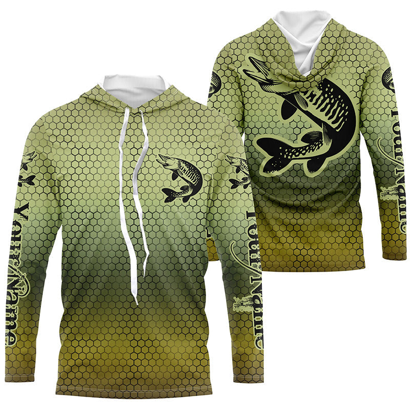 Musky Fishing Custom Long Sleeve Tournament, Muskie Fishing And Women
