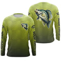Crappie Fishing Custom Long Sleeve Tournament Fishing, Crappie Fisherman Fishing