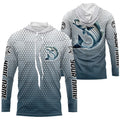 Striped Bass Fishing Custom Long Sleeve Tournament Fishing, Striper Fisherman Fishing