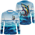 Tuna Fishing Custom Performance Long Sleeve Performance, Tuna Saltwater Fishing
