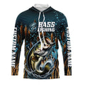 Bass Fishing Customized Long Sleeve Tournament Fishing, Largemouth Bass Fishing