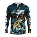 Walleye Fishing Customized Long Sleeve Tournament Fishing, Walleye Fishing