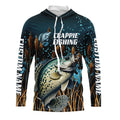 Crappie Fishing Customized Long Sleeve Tournament Fishing, Crappie Fishing