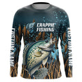 Crappie Fishing Customized Long Sleeve Tournament Fishing, Crappie Fishing