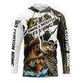 Custom Smallmouth Bass Fishing Long Sleeve Tournament Fishing, Smallmouth Fishing